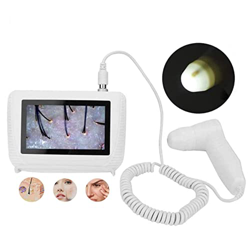 WXXKA A 5 Pollici Rivelatore di Cuoio Capelluto della Pelle Ricaricabile, 50X 200X Intelligente Digital Microscopio Skin follicoli Analyzer, Macchina  características