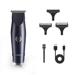 Rasoio professionale impermeabile senza fili multifunzione rasoio barba ricaricabile tramite USB con 3 pettini guida precio