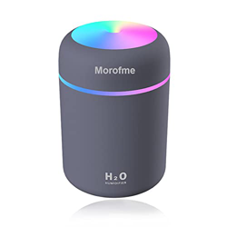 Morofme Mini Umidificatore, Umidificatore d'Aria Portatile Diffusore di Olio Essenziale di Aroma, Spruzzatore USB Piccolo Umidificatore Personale per  características