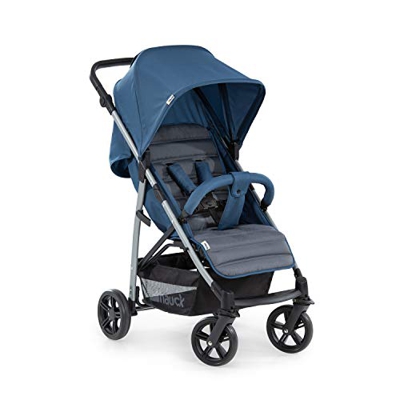 Hauck Passeggio Rapid 4 25 kg Portata, Pieghevole Veloce Compatto, Altezza Regolabile, Posizione Nanna, per Bebè e Bambini dalla Nascita a 22 kg, Gran