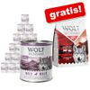 24 x 800 g Wolf of Wilderness + 1 kg Soft - High Valley Manzo gratis! - Senior Pacco misto características