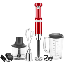 KitchenAid 5KHBBV83ECA Rosso Mela Frullatore ad Immersione Senza Fili con Accessori precio