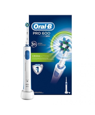 Oral-B Power PRO 600 Cross Action Spazzolino Elettrico