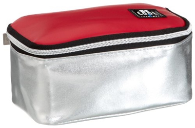 Alfi 0007767000 - Astuccio Termico Be Cool, Misura M, capacità: 1,5 l, Argento/Rosso