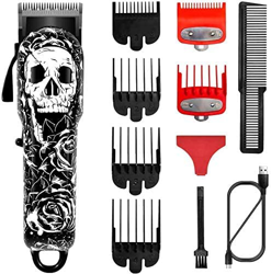 Surker Tagliacapelli Per Uomo Trimmer Per Capelli Senza Fili Trimmer Per Barba Taglio Di Capelli Kit Per La Cura Del Barbiere Taglio Di Capelli Profes en oferta