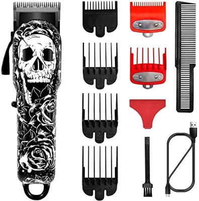 Surker Tagliacapelli Per Uomo Trimmer Per Capelli Senza Fili Trimmer Per Barba Taglio Di Capelli Kit Per La Cura Del Barbiere Taglio Di Capelli Profes