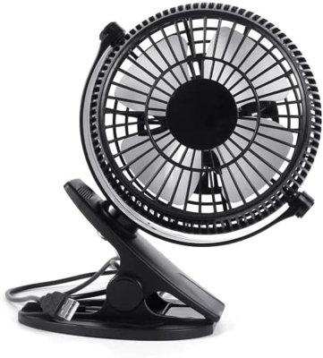 Condizionatori portatili, ventola dell'aria a 2 velocità, ventola di raffreddamento portatile rotante a 360° per tavolo e desktop da camera da letto p
