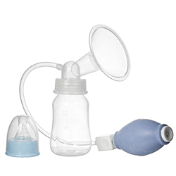 Ygerbkct Potente Facile da Usare Succhiare Design Manuale Allattamento Tiralatte Aspirazione Grande Massaggio al Seno Pompa per mungitrice con Ventosa precio