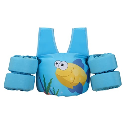 MoKo Salvagente per Bambini, Braccioli Galleggianti da Bambini con Valvola Gonfiabile, Carico Mass da 9 Fino 34.9kg, Accessori Piscina Salvagente Nuot