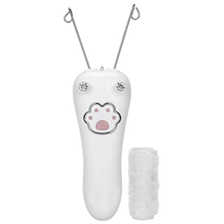 Epilatore Elettrico con Filo di Cotone, Dispositivo di Rimozione dei Peli del Corpo Epilatore Facciale Dispositivo di Filettatura Trimmer Strumento pe precio