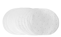 BremerLuft 100 fogli di carta Dim Sum Ø 23 cm come base per vaporizzatori di bambù, friggitrice ad aria calda, cottura a vapore, Airfryer Liner, antia en oferta