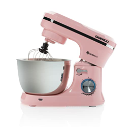 Daewoo DHM150 - Miscelatore da cucina - Robot da cucina - 1000 Watt - 4,5 litri (Rosa) precio