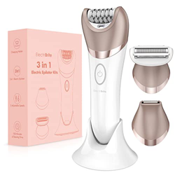 ElectriBrite - Epilatore da donna con luce a LED per una depilazione a lunga durata, impermeabile IPX6, per donne, epilazione, rasatura e rifinitura características