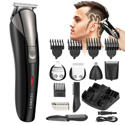 Tagliacapelli Professionale Uomo Tagliatrice Capelli Ricaricabile Taglierina Barbiere Barba Elettrica Trimmer con 4 Pettini per Diverse Lunghezze di C características