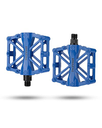 ISSYZONE Pedali MTB Bici Pedali MTB Flat CNC Lega di Alluminio Pedale Cuscinetto 9/16" Bicicletta da Corsa Montagna Anti-Slittamento Pedali per Bici d precio