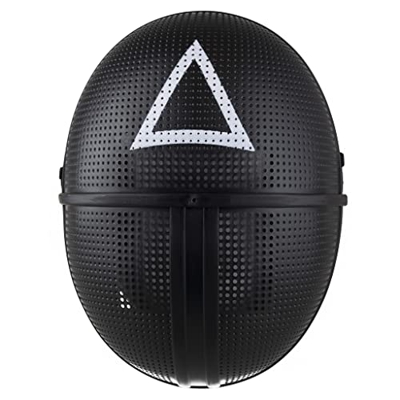 Funny Fashion Maschera Triangolo Gamer Guardia Squid