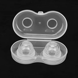 Ventose per Capezzoli, Correttore per Capezzoli in Silicone Estrattore per Capezzoli con Forte Aspirazione Cura Dell'allattamento Al Seno Ventose per  en oferta