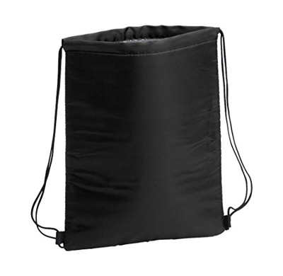 sin4sey, 2 borse termiche per sport, borsa frigo con pellicola isolante (nero)