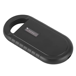 KAKAKE Lettore per identificazione Animale, Funzione di promemoria Batteria scarica Lettore di Chip con Lettura a Un Tasto per Negozio di Animali per  en oferta