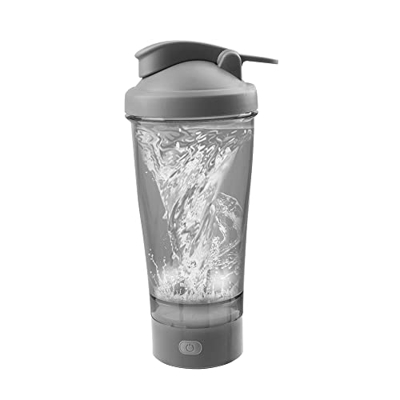 Swetup Shaker per Proteine Elettrico, Portatile Bottiglia Shaker Elettrica per Proteine Senza BPA, USB Ricaricabile Bottiglie Shaker per proteine 450 