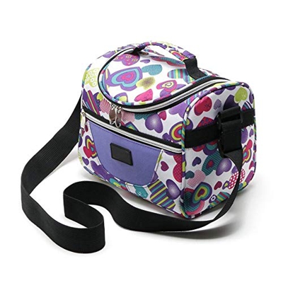 MZSC Borse isolanti sac Isotherme Épaissi Étanche A L'eau sac Isotherme Chaud Semplice modalità sac Isotherme pour Enfants (Color : Purple)