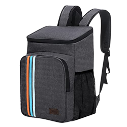 Relaxyee 24L Cooler Backpack, Borsa da Pranzo isolata, Borsa Termica per Il Pranzo, Zaino refrigerante per Picnic Barbecue Camping en oferta