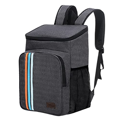 Relaxyee 24L Cooler Backpack, Borsa da Pranzo isolata, Borsa Termica per Il Pranzo, Zaino refrigerante per Picnic Barbecue Camping
