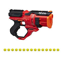 Nerf Roundhouse XX-1500 Rosso e Sfere in Schiuma Rival Ufficiale, E6638FR0 características