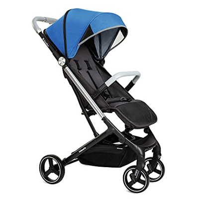 X-lander X-Follow Passeggino Leggero Reclinabile Passeggino Pieghevole Facile Piegato Con Una Mano Ultraleggero 7.6 kg (Cosmic Blue)