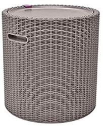Keter Cool Stool Frigorifero Multifunzione, Cappuccino en oferta
