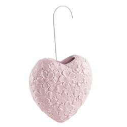 MONTEMAGGI Umidificatore da Termosifone in Ceramica, Evaporatore d'Acqua Decorato Cuore Rosa 14x4x14 precio