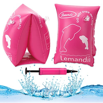 EKKONG Braccioli Bambini, Bracciali Gonfiabili, Bracciali gonfiabili da Nuoto, Taglia A: per Bambini a Partire dai 4 Anni E Adulti, Taglia B: per Bamb