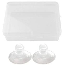 Artibetter 2 Pz Correttore per Capezzoli Silicone Ventosa Trazione Ventosa Copertura Allattamento Al Seno Raddrizzatore Scudo con Scatola per Capezzol en oferta