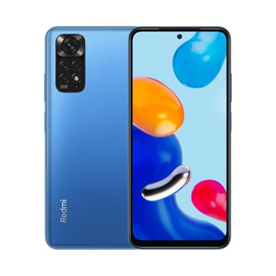 Xiaomi Redmi Note 11 - Smartphone 4+128GB, Display AMOLED FHD+ 6.43” 90Hz, Snapdragon 680, quadrupla fotocamera 50MP, 5000mAh, Twilight Blue