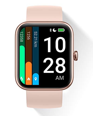 DOOGEE CS2 Pro Smartwatch, 1.69” Large-Screen Quadrante Personalizzato Orologio Fitness Tracker, Smart Watch con Alexa Integrata/Saturimetro/Cardiofre