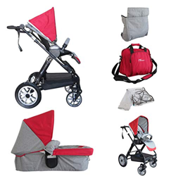 PAPILIOSHOP THUO Passeggino carrozzina 4 ruote per bambino da passeggio precio