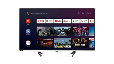Saba SA40S67A9,Tv Led 40'' Full Hd, Slim, Smart Android 9 con App preinstallate, Chromecast e Airplay, Full Internet, Wifi ed Ethernet, DVB/T2/S2/C,MP
