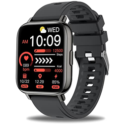 Sudugo Smartwatch Uomo Donna, Orologio Smartwatch 1.69" Touch Screen Smart Watch Sonno Cardiofrequenzimetr Smartband con Notifiche Messaggi, 24 Sports en oferta