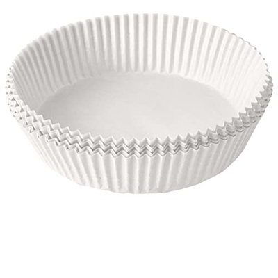 Carta Pergamena Fodera per Friggitrice ad Aria, Fodera di Carta usa e Getta per Friggitrice ad aria,Carta da Forno per Padelle, Forno e Friggitrice ad