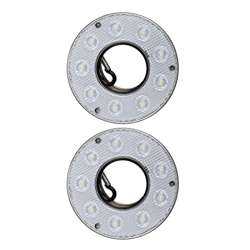 Uonlytech 2 Pz Lanterne da Campeggio Portatile LED Survival Linterns Tenda per Esterni Light Batteria Appeso Luci Notturne per Il Viaggio Escursioni características