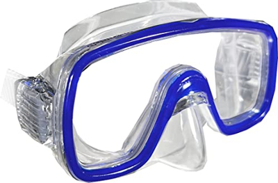 AQUAZON FUN Maschera da snorkeling junior, maschera subacquea, occhiali da nuoto, maschera da sub per bambini, ragazzi da 3 a 7 anni,, molto resistent