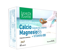 CALCIO + MAGNESIO B6 + VITAMINA D3 60 CAPSULE precio