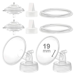 Maymom Parti Della Pompa, Compatibili Con Spectra S2 Spectra S1 Spectra 9 Plus Tiralatte, Flangia (19 Mm) Protezione Contro Il Riflusso Del Tubo Della características