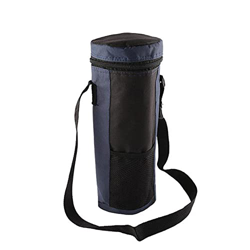 EliteMill Borsa termica per bottiglia d'acqua, borsa termica per viaggi, in tessuto Oxford isolato per ghiaccio, grande capacità, borsa isolante da ca precio