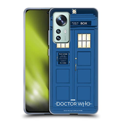 Head Case Designs Licenza Ufficiale Doctor Who Tardis Stagione 11 Grafici Cover in Morbido Gel Compatibile con Xiaomi 12 PRO en oferta