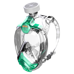 SEAC Libera MED, Dispositivo di Protezione Individuale per Le Vie Respiratorie e Gli Occhi, con Filtro P3 Intercambiabile, Verde, L/XL características