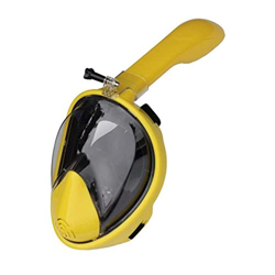 FGVDJ Maschera per Immersioni subacquee a Pieno facciale Set di Maschere per Lo Snorkeling Anti-Appannamento Respirazione Libera 180 Maschera da Nuoto en oferta