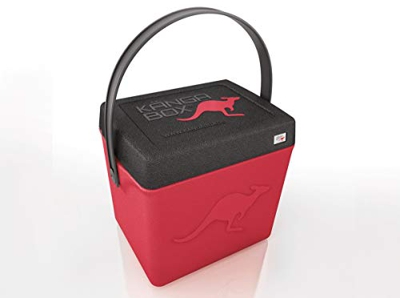 KÄNGABOX Contenitore Isotermico Trasporto Alimenti TRIP 20LT Box Termico con Manico Professionale [Capacità: 20L] Rosso [Misure Interne: 300x220x310 m