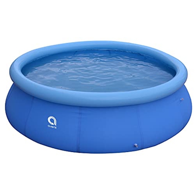 Piscina gonfiabile rotonda per giardino, balcone, per bambini, bambine, facile da montare, blu (3 x 0,76 m)