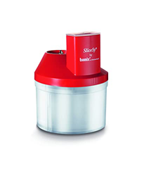 bamix Accessorio SliceSy per tutti i frullatori a immersione bamix da 180 watt, incl. 5 lame, Robot da cucina multifunzione per tagliare, macinare, tr características